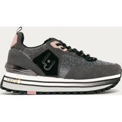 Liu Jo - Buty. Szare buty sportowe damskie Liu Jo, ze skóry. Za 699,90 zł.