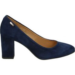 Czółenka - 2158 CAM BLU. Żółte czółenka zamszowe marki Venezia. Za 299,00 zł.