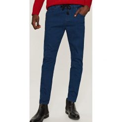 Rurki męskie: Joggery slim fit – Niebieski