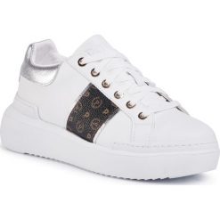 Sneakersy POLLINI - TA15034G07Q1A00I Ne/Bt.Ar/Bia. Białe półbuty damskie Pollini, ze skóry ekologicznej. W wyprzedaży za 549,00 zł.
