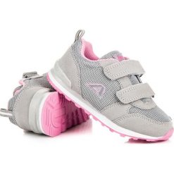 Buciki niemowlęce: American Club Buty dziecięce na rzep szare r. 28 (75575)