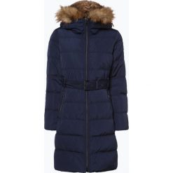 Esprit Casual - Płaszcz puchowy damski, niebieski. Niebieskie płaszcze damskie marki Esprit Casual, w paski, z puchu, casualowe. Za 449,95 zł.