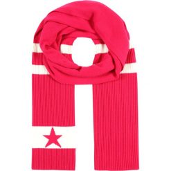 FTC Cashmere STAR SCARF Szal beetroot pink. Fioletowe szaliki damskie marki FTC Cashmere, bez wzorów, z lyocellu, retro. W wyprzedaży za 395,45 zł.