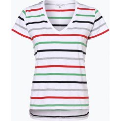 Marie Lund - T-shirt damski, czerwony. Czerwone t-shirty damskie Marie Lund, xl, w paski, z klasycznym kołnierzykiem. Za 59,95 zł.
