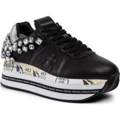Sneakersy PREMIATA - Beth 4118 Black. Czarne półbuty damskie Premiata, ze skóry. Za 1649,00 zł.