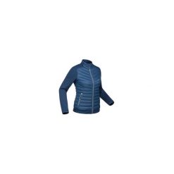 Bluza narciarska 900 damska. Różowe bluzy damskie WED'ZE, m, bez wzorów, z elastanu, bez rękawów, bez kaptura. Za 179,99 zł.
