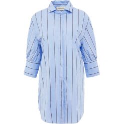 By Malene Birger Koszula alaskan blue. Niebieskie tuniki damskie marki By Malene Birger, bez wzorów, z bawełny, bez kołnierzyka, bez rękawów. Za 899,00 zł.