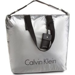 Shopper bag damskie: Torebka CALVIN KLEIN BLACK LABEL – City Nylon Shopper L K60K604346 910