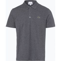 Lacoste - Męska koszulka polo, szary. Szare koszulki polo Lacoste, l, ze skóry. Za 249,95 zł.