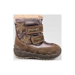 Primigi Buty Zimowe 25 Brązowe. Brązowe buciki niemowlęce chłopięce Primigi, na zimę. Za 249,00 zł.