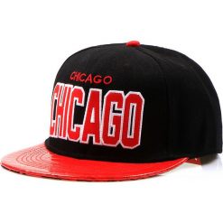 Czapki z daszkiem męskie: Czapka męska snapback czarna (hx0172)