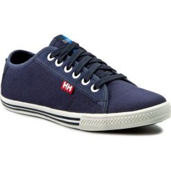 Tenisówki HELLY HANSEN - Oslofjord Canvas 108-36.597 Navy/White. Niebieskie półbuty damskie Helly Hansen, bez wzorów, z gumy, bez zapięcia. W wyprzedaży za 169,00 zł.