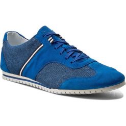 Sneakersy GINO ROSSI - Alan MPV749-Q11-SSR5-5353-0 55/55. Niebieskie sneakersy męskie marki Gino Rossi, na co dzień, bez wzorów, ze skóry, bez zapięcia. W wyprzedaży za 199,00 zł.