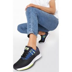 Czarno-Niebieskie Buty Sportowe No Compromise. Czarne buty sportowe damskie Born2be, bez wzorów, sportowe. W wyprzedaży za 59,99 zł.
