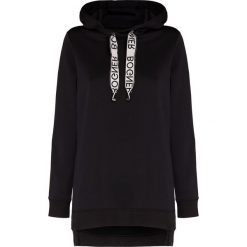 Bluza z kapturem BOGNER MAREN. Czarne bluzy damskie Bogner, z haftami, z tkaniny. Za 1320,00 zł.