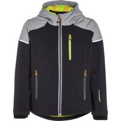 CMP BOY FIX HOOD JACKET Kurtka Softshell antracite. Szare kurtki sportowe męskie CMP, z elastanu. Za 199,00 zł.