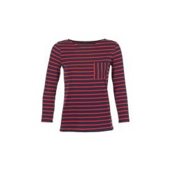 T-shirty z długim rękawem Petit Bateau BASIQUE. Niebieskie t-shirty damskie Petit Bateau, s. Za 135,20 zł.
