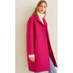 Mango - Płaszcz Positano. Szare płaszcze damskie marki Mango, l, z materiału. Za 449,90 zł.