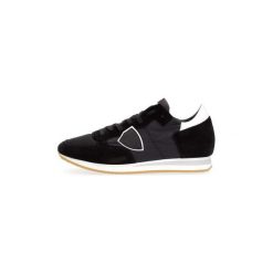 Buty Philippe Model TRLU 1109 TROPEZ. Czarne trampki męskie Philippe Model, bez wzorów, bez zapięcia. Za 770,39 zł.