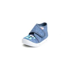 Superfit Boys Kapcie Bully water - niebieski - Gr.Moda (6 - 24 miesięcy ). Niebieskie buciki niemowlęce marki Superfit, z tkaniny. Za 115,00 zł.