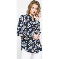 Tommy Hilfiger - Koszula. Szare koszule damskie marki TOMMY HILFIGER, z tkaniny, casualowe, z długim rękawem. W wyprzedaży za 269,90 zł.