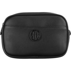 Armani Exchange Cross body bag Czarny. Czarne torebki klasyczne damskie Armani Exchange, w paski, z materiału, bez dodatków. Za 404,95 zł.