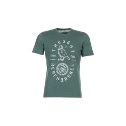 T-shirty z krótkim rękawem Sisley NOMIPODE. Zielone t-shirty męskie marki Sisley, s, bez wzorów, bez kołnierzyka, krótkie. Za 119,20 zł.