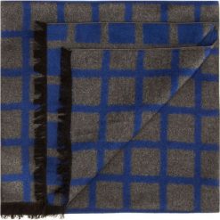 Szal męski 85-7M-S40-X5. Szare szaliki męskie marki Wittchen, bez wzorów, z materiału. Za 199,00 zł.
