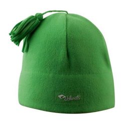 Czapki damskie: CHILLOUTS Czapka damska Freeze Fleece Pom Hat FPH06 zielona (CHI-3849)