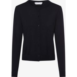 BOSS - Kardigan damski – Fovetexa, niebieski. Niebieskie swetry damskie Boss, m, bez wzorów, z dzianiny, eleganckie, bez rękawów, bez kaptura. Za 749,95 zł.
