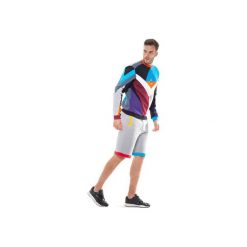 Triangulum Sweatshirt (Orange). Pomarańczowe bluzy męskie OKUAKU, xl, z aplikacjami, z bawełny. Za 289,00 zł.
