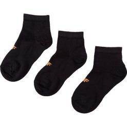 Buty sportowe chłopięce: Skarpetki (3 pary) dla dużych chłopców JSOM402 – czarny+czarny+czarny