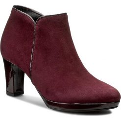 Botki GABOR - 56.670.48 New Merlot. Czerwone buty zimowe damskie marki Gabor, z lakierowanej skóry, na obcasie. W wyprzedaży za 319,00 zł.