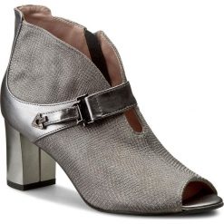 Botki damskie lity: Botki EKSBUT - 67-4413-F84/G56-1G Szary