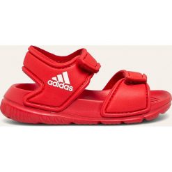 Adidas - Sandały dziecięce AltaSwim I. Czerwone sandały dziewczęce Adidas, z gumy. Za 89,90 zł.