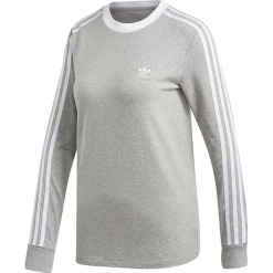 Koszulka adidas Originals 3-Stripes DV2591. Koszulki damskie Adidas, w paski, z elastanu, street, z kontrastowym kołnierzykiem. Za 139,99 zł.
