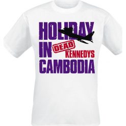 T-shirty męskie: Dead Kennedys Holiday In Cambodia T-Shirt biały