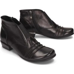 PIAZZA 961863-1 schwarz, botki damskie. Botki damskie Piazza, z polaru, bez obcasa, na obcasie, na zamek. Za 429,90 zł.