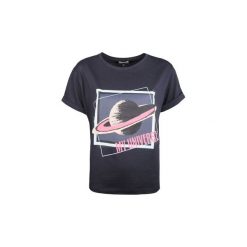 T-shirty z krótkim rękawem Armani 3Z2T67 2J06Z. Niebieskie t-shirty damskie Armani, bez wzorów, bez kołnierzyka. Za 199,00 zł.