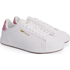 Gas Sneakersy "Jenny Glitter". Trampki i tenisówki damskie Gas, bez wzorów, ze skóry, bez zapięcia. Za 259,00 zł.