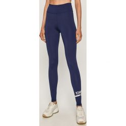 Tommy Sport - Legginsy. Niebieskie spodnie damskie Tommy Sport, s, z elastanu. Za 269,90 zł.