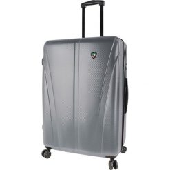 Mia Toro walizka podróżna M1238/3-L, srebrny. Szare walizki Mia Toro, bez wzorów, eleganckie. Za 519,00 zł.