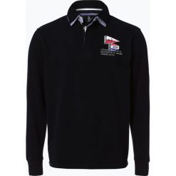 Bluzy męskie: Andrew James Sailing – Męska bluza nierozpinana, niebieski