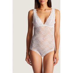 Body Aubade OG86. Białe body damskie Aubade, l, bez wzorów, z elastanu. Za 499,00 zł.