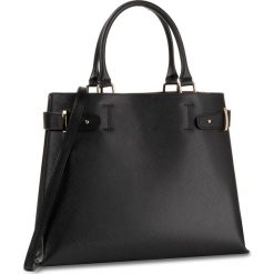 Torebka GINO ROSSI - VS4701 Black. Czarne torebki klasyczne damskie Gino Rossi, bez wzorów, ze skóry, eleganckie, bez dodatków. Za 399,99 zł.