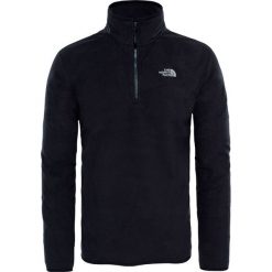 THE NORTH FACE 100 GLACIER > T92UARJK3. Pomarańczowe bluzy męskie termoaktywne The North Face, xxl, bez wzorów, z poliesteru, bez kaptura. Za 249,99 zł.