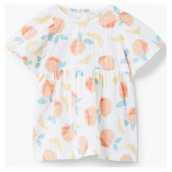 Sukienki dziewczęce: Mango Kids – Sukienka dziecięca Fruit