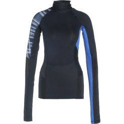 Nike Performance MOCK ENERGY PIECED Koszulka sportowa dark obsidian/game royal/mineral yellow. Niebieskie topy sportowe damskie marki Nike Performance, xl, z elastanu. W wyprzedaży za 194,25 zł.