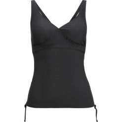 Top tankini shape Level 1 bonprix czarny. Czarne stroje kąpielowe damskie bonprix, bez wzorów, bez kołnierzyka. Za 89,99 zł.