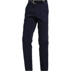 Chinosy męskie: Burton Menswear London SATEEN Spodnie materiałowe navy